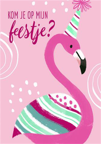 Uitnodiging Flamingo