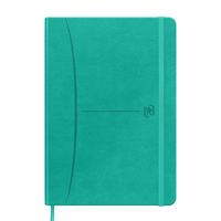 Notitieboek Oxford Signature A5 Lijn 80Vel Turquoise