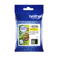 Inktcartridge Brother LC-422Xly Geel