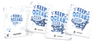 Schrift Adoc Ocean Waste Plastics A5 144BLZ 90GR Ruit 4X8MM