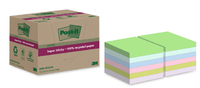 Memoblok Post-It 654 RSS12Col 76X76MM Recycled Colour Notes Pastel 12 Stuks
