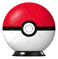 3D Puzzel Ravensburger Pokemon Pokeball 54 Stuks