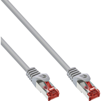 Kabel Inline Cat.6 S FTP Koper 5 Meter Grijs