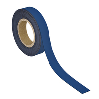 Magneetband Maul Beschrijf- Wisbaar 10MX30MMX1MM Blauw