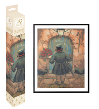 Diamond Painting Anton Pieck Man Rozen