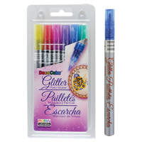 Paint Markers Glitter 6 Stuks Marvy