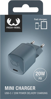 Mini Charger Fresh N Rebel Usb-C 20W Dive Blue