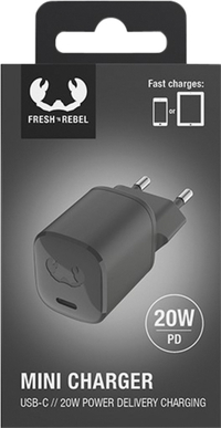Mini Charger Fresh N Rebel Usb-C 20W Storm Grey