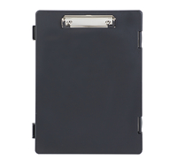 Klembordkoffer Maultred A4 Staand Met Opbergvak Zijopening PP Zwart