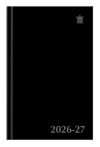 Schoolagenda 2025-2026 Ryam Studie Uni 7Dagen/2Pagina's Zwart