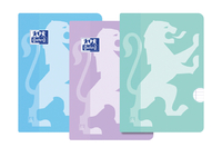 Schrift Oxford School A5 Lijn 72 Pagina's 80GR Pastel Seal À 3 Stuks