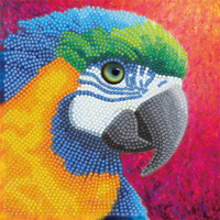 Diamondpainting Crystal Art Kaart Paradijs 18X18CM