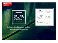 Cadeaukaart + Box O4A Saunacadeau