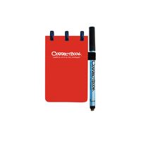Notitieboek Correctbook A7 Blanco 40BLZ Horizon Red
