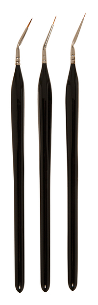 Penselenset Zahn Miniatuur 3-Delig