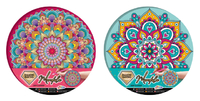 Diamond Painting Mandala, Canvas 30 CM Round 2 Ass