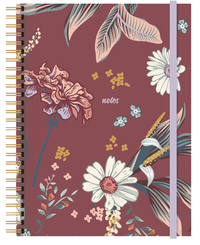 Notitieboek A5 Spiraal Flowerbomb Bloem2