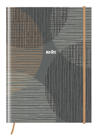 Notitieboek A4 Earthgency Cirkels Donker