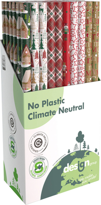 Inpakpapier Ig Group Kerst 200X70CM Assorti