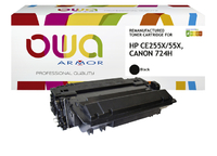 Tonercartridge Owa Alternatief TBV HP Ce255X Zwart