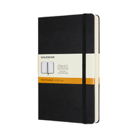 Notitieboek Moleskine Expanded Large 130X210MM Lijn Hard Cover Zwart