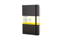Notitieboek Moleskine Pocket 90X140MM Ruit 5X5MM Hard Cover Zwart