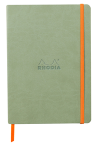 Notitieboek Rhodia A5 Lijn 80 Vel 90GR Celadon