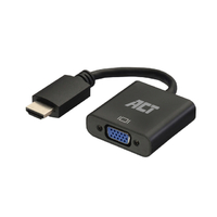 Adapter Act Hdmi Naar Vga Met Audio 0.15 Meter