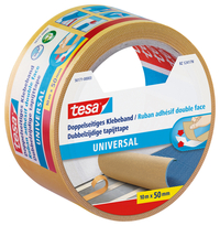 Tapijttape Tesa® Universal 10MX50MM Dubbelzijdig Wit