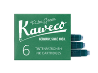 Inktpatroon Kaweco Groen Doosje À 6 Stuks