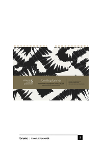Familieplanner 24/25 Glamour - Tye Dye
