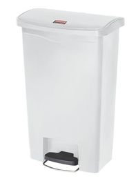 Pedaalemmer Rubbermaid Slim Jim Step-On 50Liter Wit