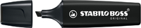 Markeerstift Stabilo Boss Original 70/46 Nature Colors Zwart