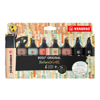 Markeerstift Stabilo Boss 70/8 Nature Colors Etui À 8 Stuks