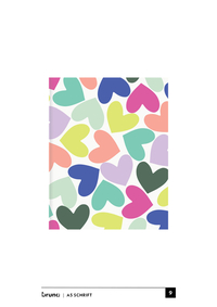 Hardcover A5 Schrift Trend - Hartjes