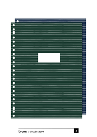 Collegeblok A4 Lijn 2Pak - Graphic