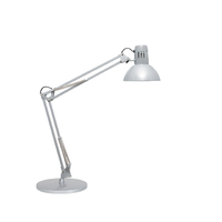 Bureaulamp MAUL Rock LED voet zilvergrij | De Bureaulamp MAUL Rock LED voet zilvergrij | De