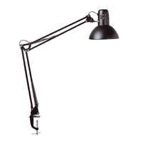 Bureaulamp Maul Study Tafelklem Excl.Led Lamp E27 Zwart