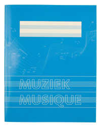 Kangaro Schrift A5 36BLZ Muziek 210X165MM