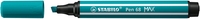 Viltstift Stabilo Pen 68/51 Max Turquoiseblauw