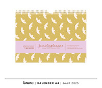 Familieplanner 2025 A4 Week - CF Birds