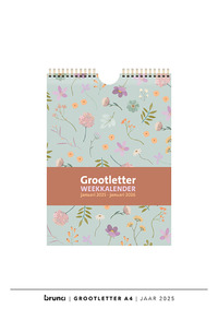 Kalender 2025 A4 1WK GL - CF Spring Flowers