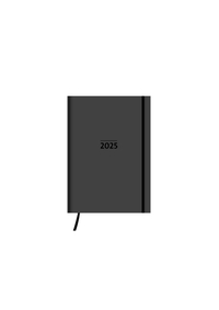Agenda 2025 A7 Vegan Leather - Basis Zwart