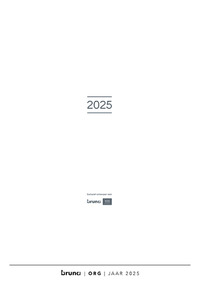 Organizer Inhoud 2025 Standaard Compleet - Basis Wit