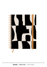 Notitieboek A5 - WS Marble Black & White