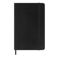 Agenda 2025 Moleskine 12M Planner Weekly 7Dagen/1Pagina Pocket SC Black