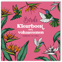 Kleurboek Voor Volwassenen Interstat Birds