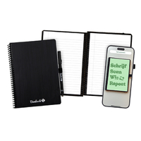 Notitieboek Bambook Original Zwart A5 Lijn 40 Pagina's Uitwisbaar