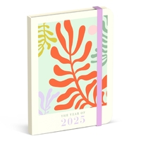 Agenda 2025 Lannoo Papier Découpé 7Dagen/2Pagina's