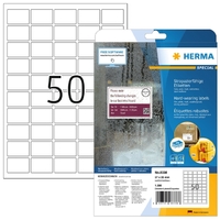 Etiket Herma 8338 37X25MM Weerbestendig Wit 1250 Etiketten